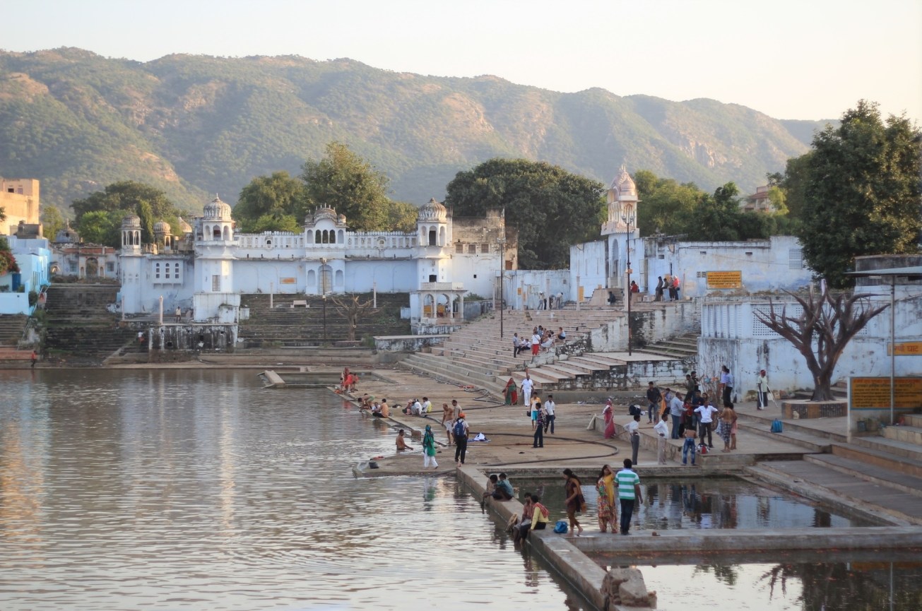 temples in Pushkar, India