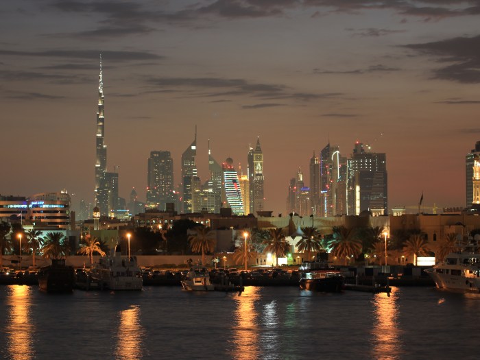 Dubai Skyline Sheraton Hotel