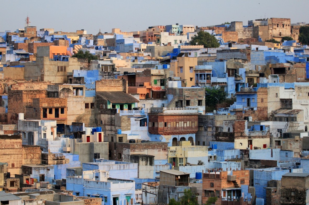 Blue city