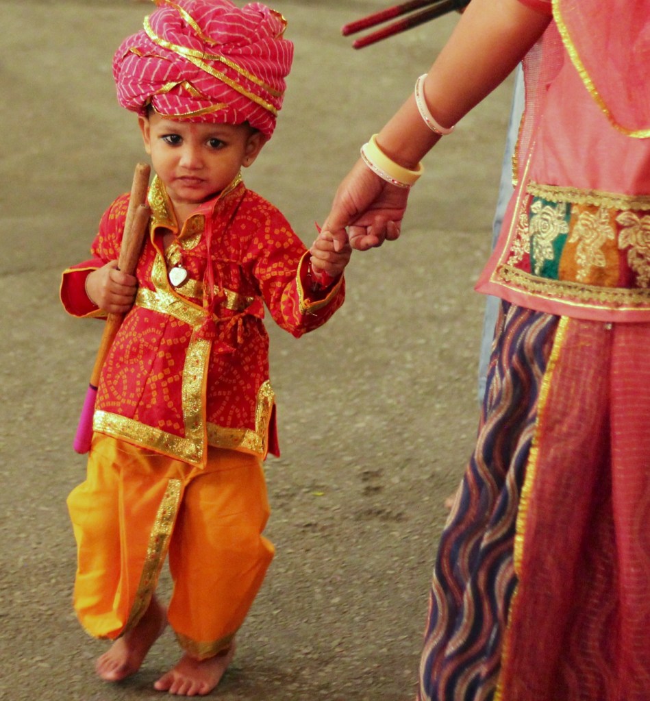 Boy at Navratri Festival, Udaipur