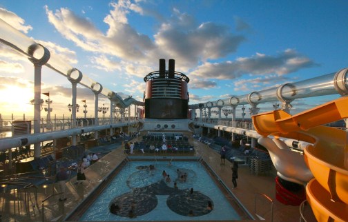 The Kids area on the Disney Dream. This photo does not illustrate the chaos during the daytime