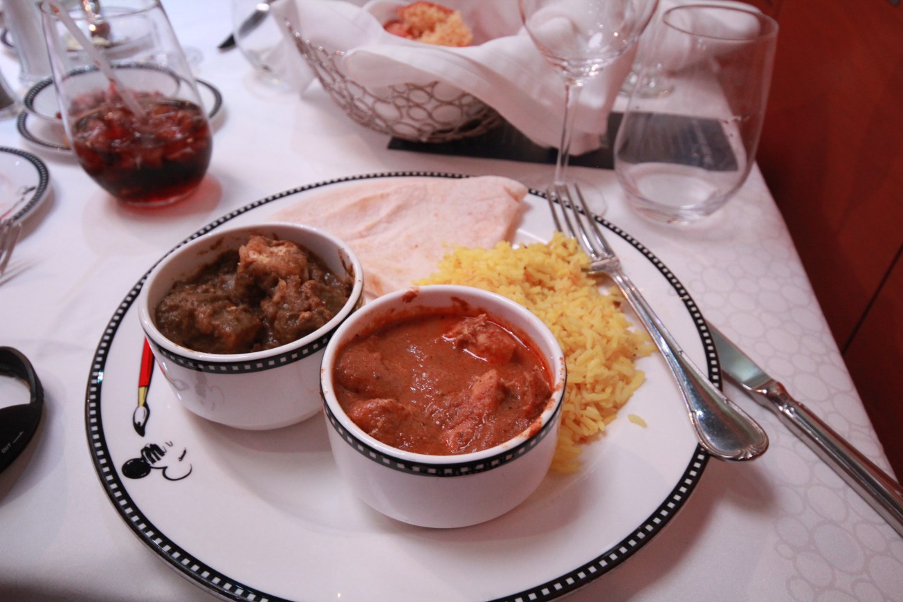 The restaurant manager was from India. We told him we'd recently visited and loved the food, so they specially prepared Indian food for us. That is excellent service. 