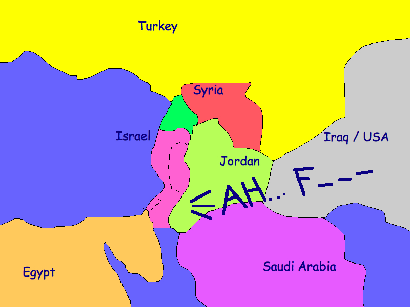 Travel Cartoon Middle East