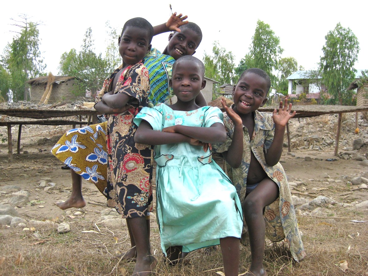 Likoma Island Kids posing for a photo