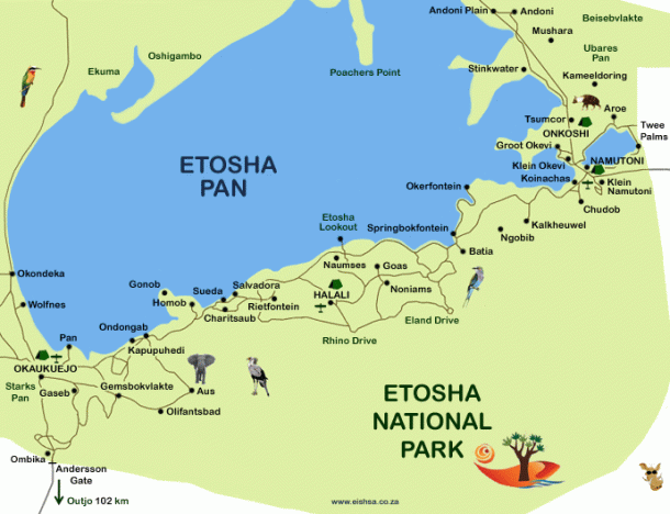 Etosha Map