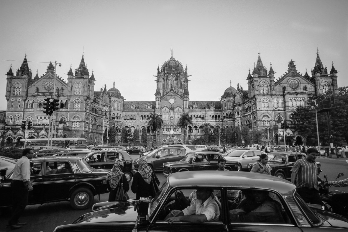 Victoria Station in Mumbai