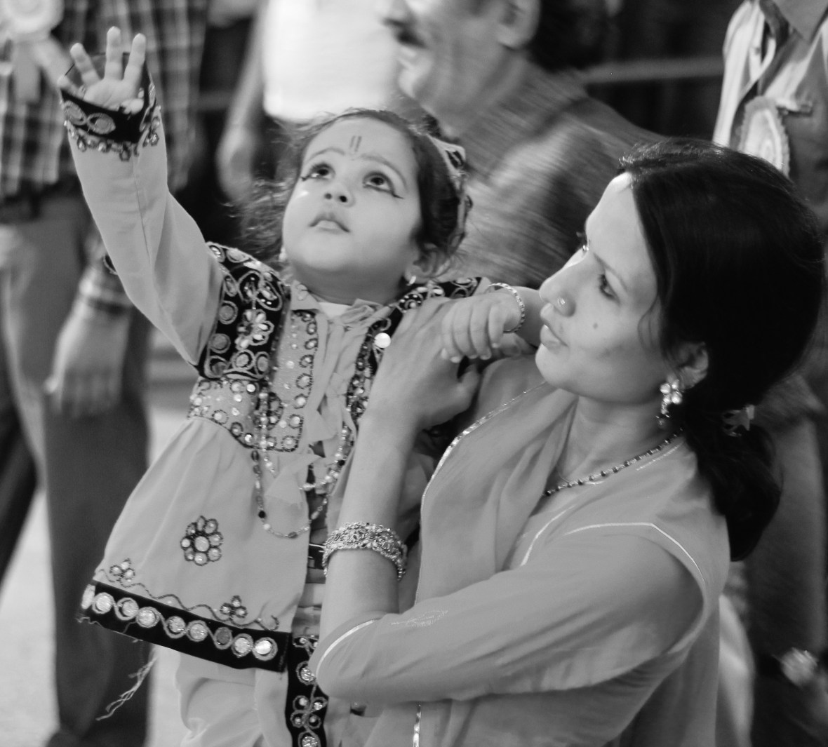 India festival black and white