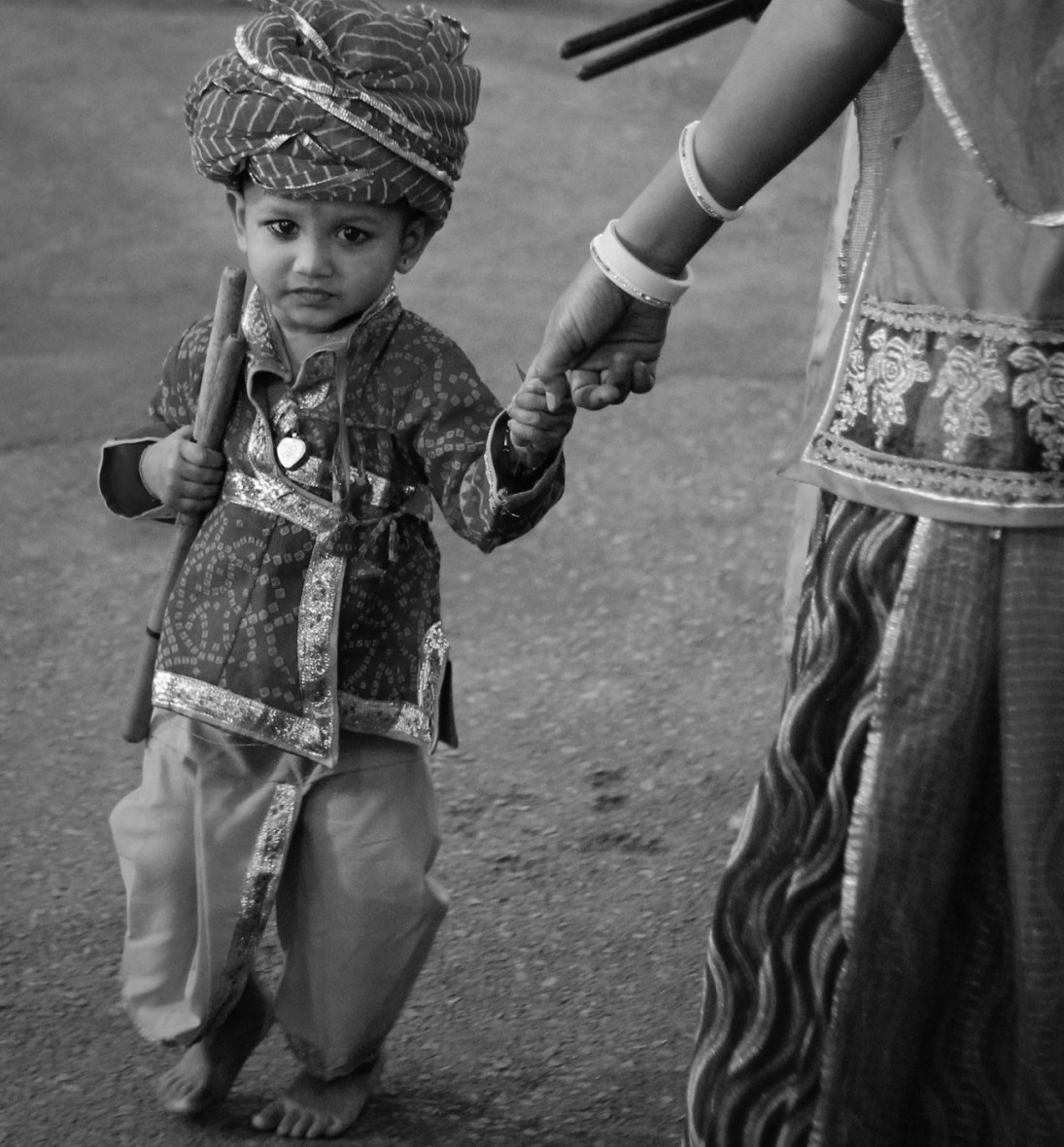 India festival little boy