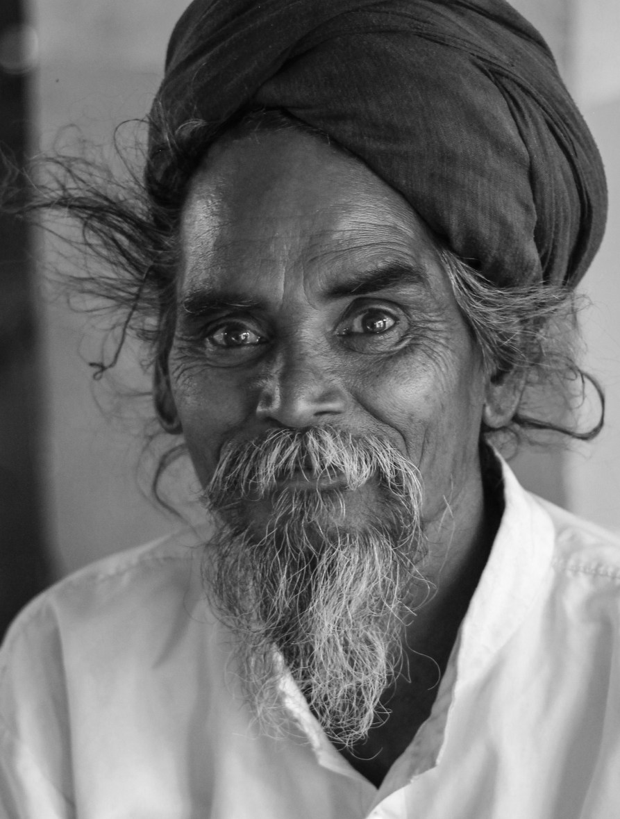 Man at a sikh temple