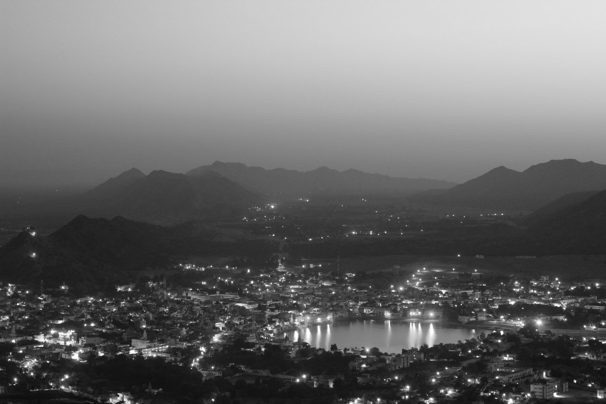Pushkar in Black and White