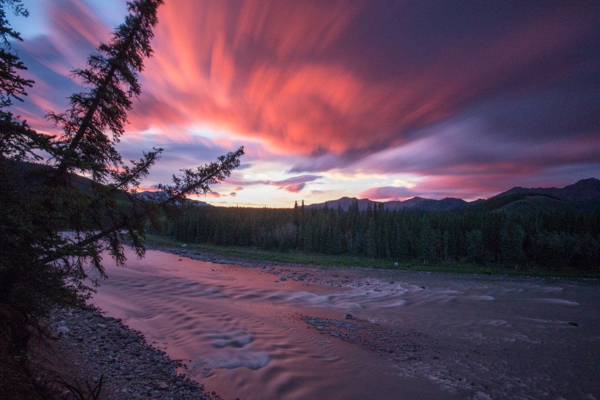 Denali Park Sunset