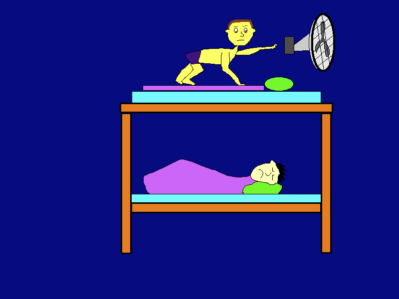 Hostel Cartoon Travel