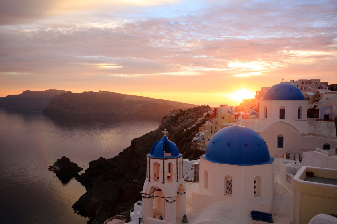 Santorini Sunset Greece