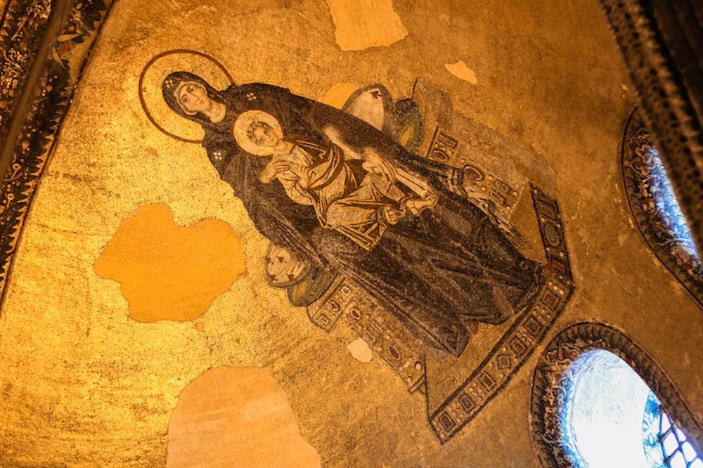 Aya Sofya Mosaic
