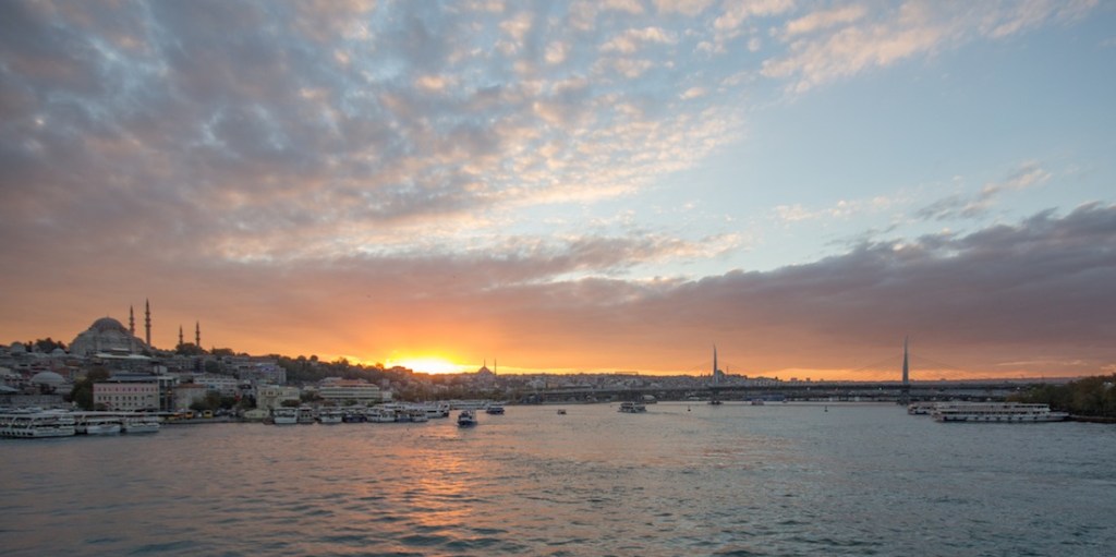 Galata Bridge Sunset