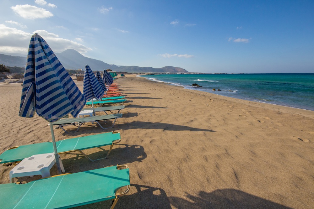 Elefonisi Beach empty