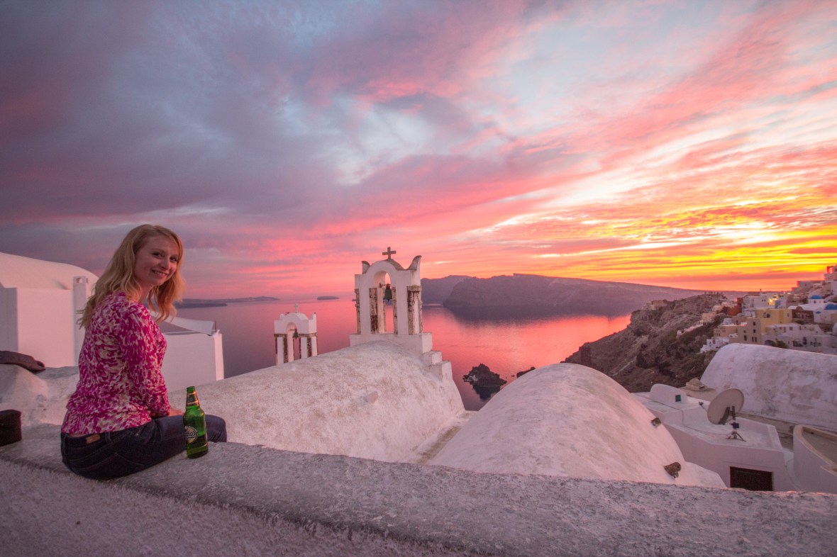 Bell Bar with view of Sunset