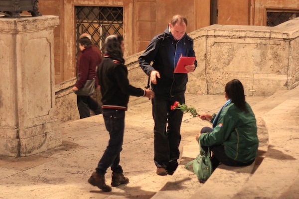 Rose Scam fail in Rome