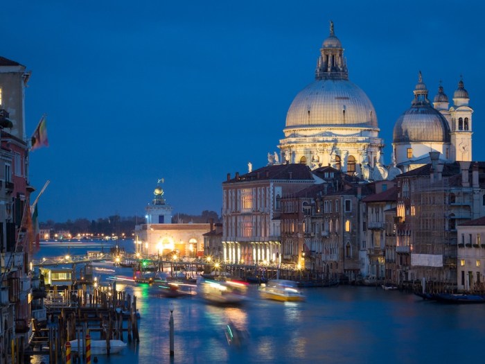 Venice, Italy blue hour
