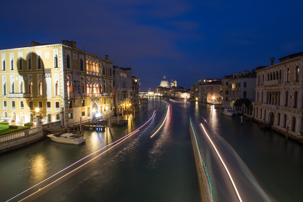 Grand Canal Venice blue hour