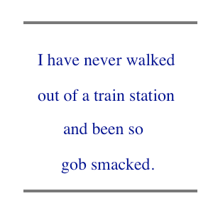 Venice Quote Gob Smacked