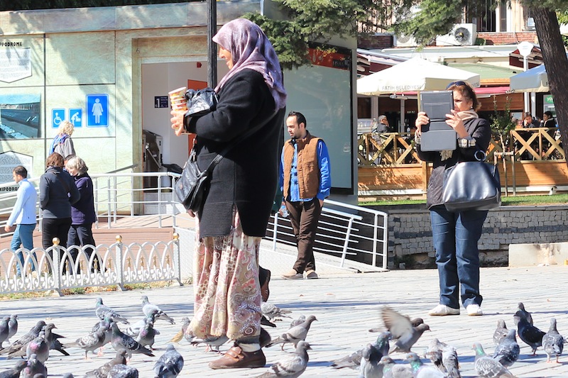 iPad camera in Istanbul