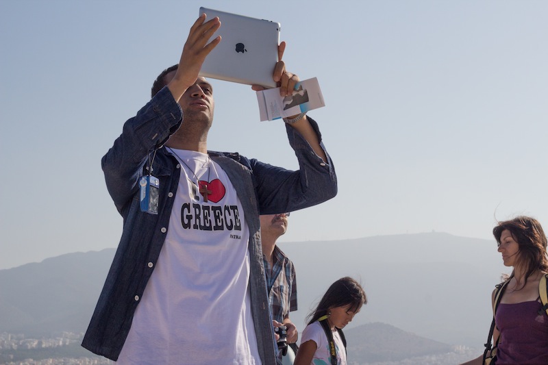 I love Greece and iPad Cameras!