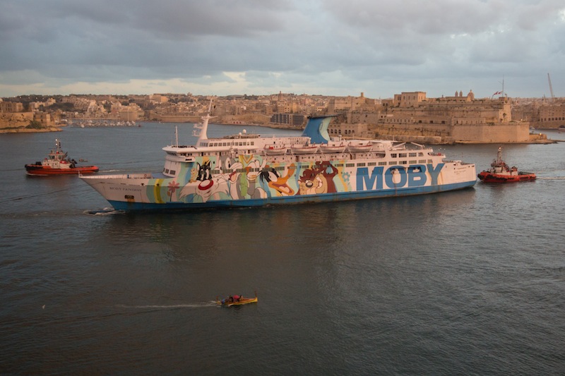 Moby Cruise Ship Malta