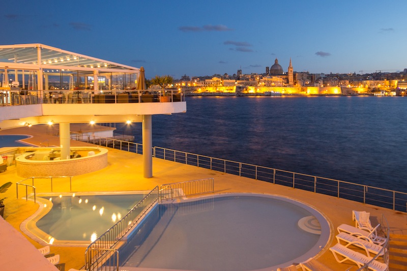 Malta Valletta Swimming Pool