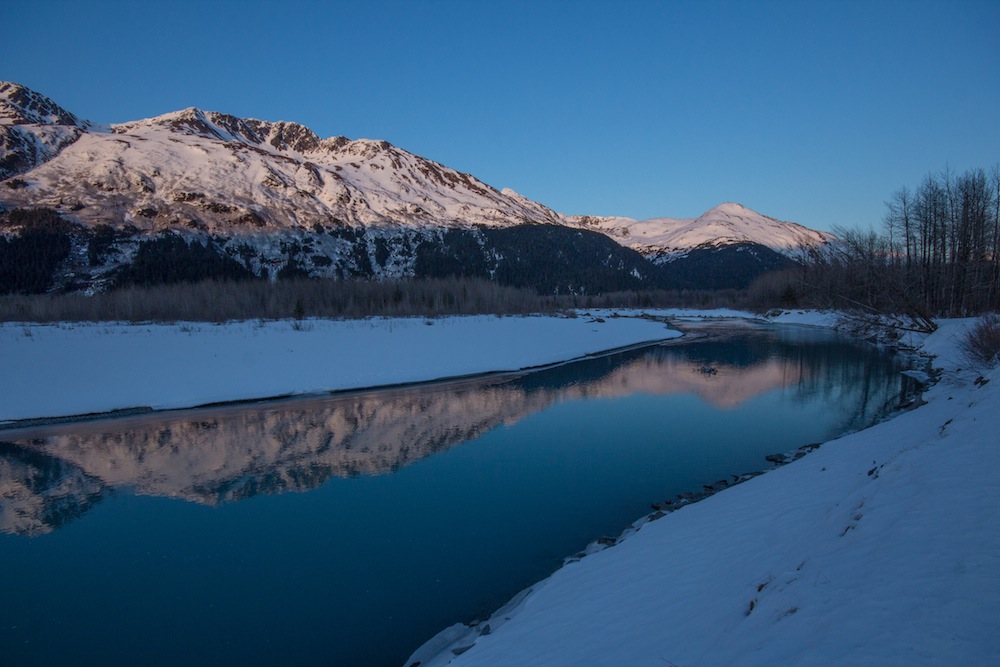 Creek near Portage Lake.