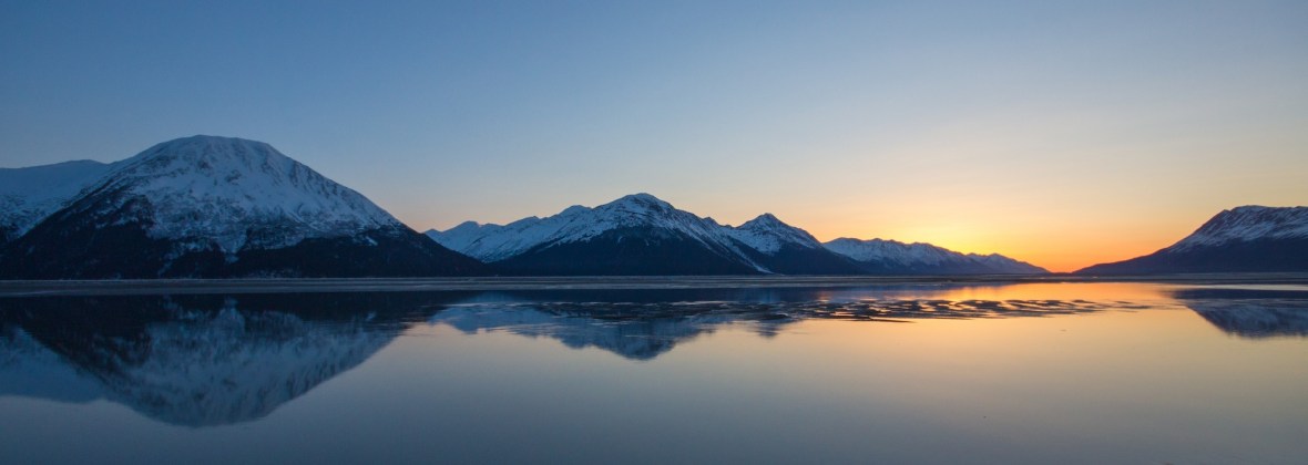 Sunset on Turnagain Arm
