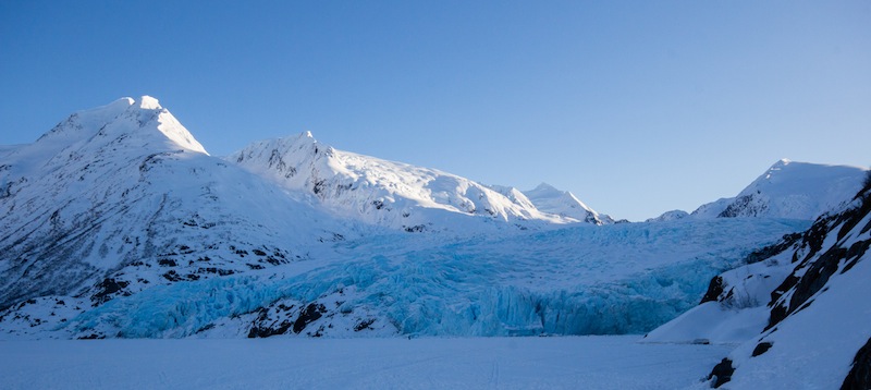 Portage Glacier Winter Hike
