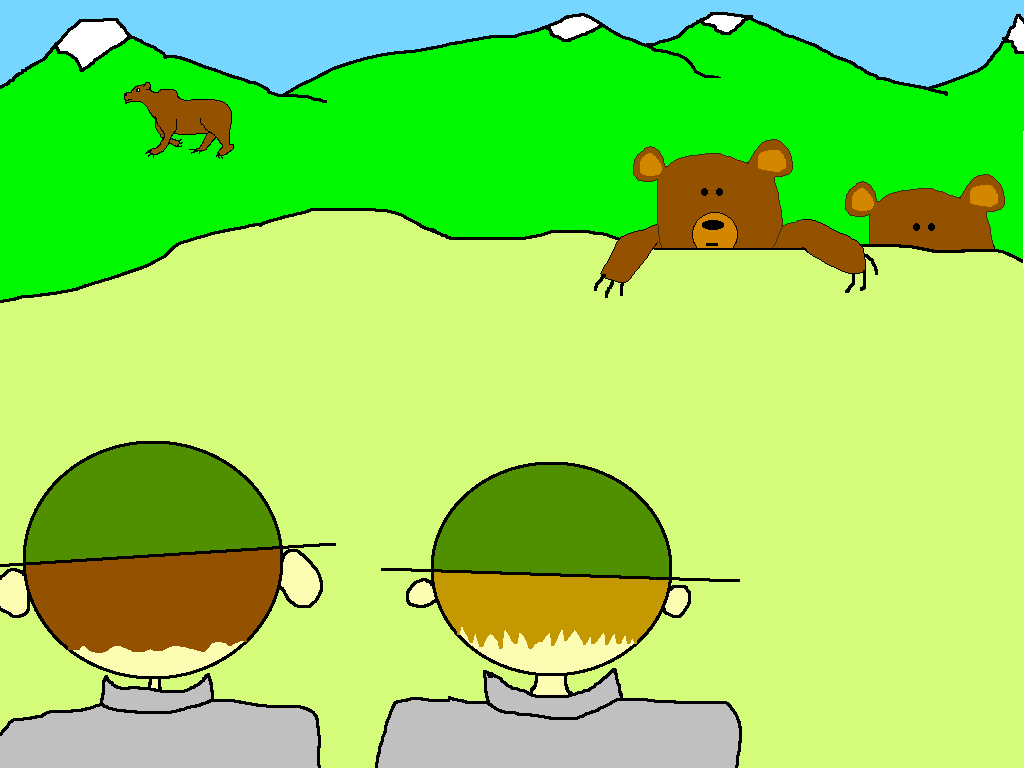 Grizzly Cub cartoon