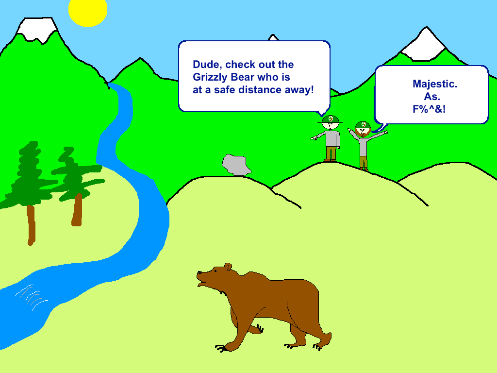 Grizzly Bear Cartoon