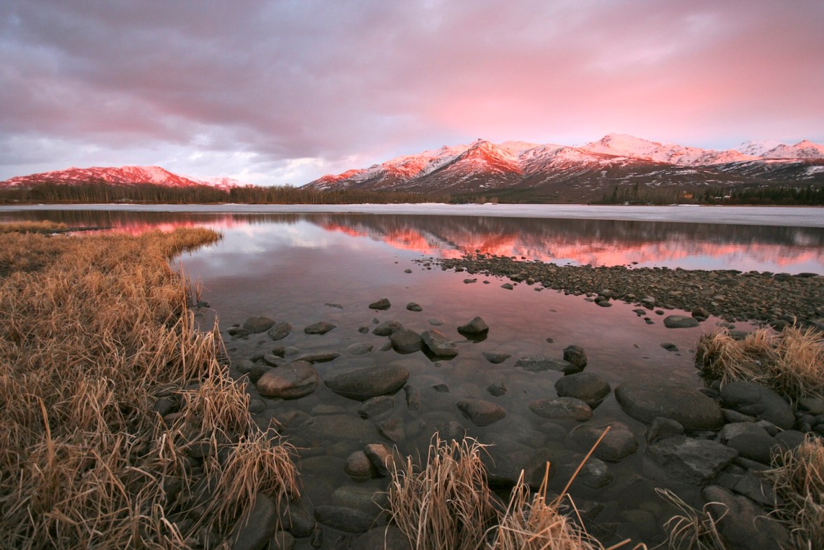 Spring time at Otto Lake