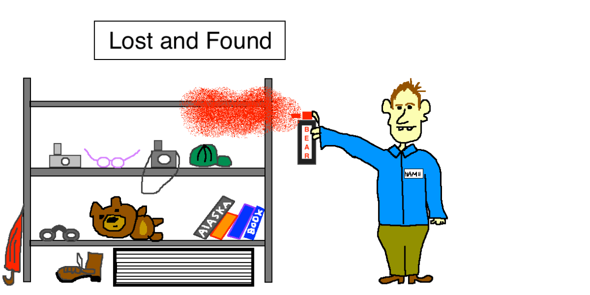 Bear Spray lost and found