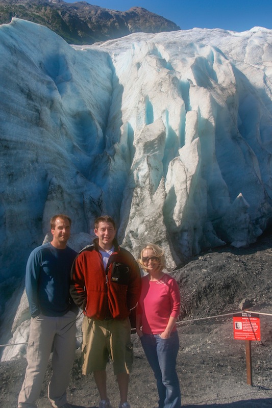 Exit Glacier melting