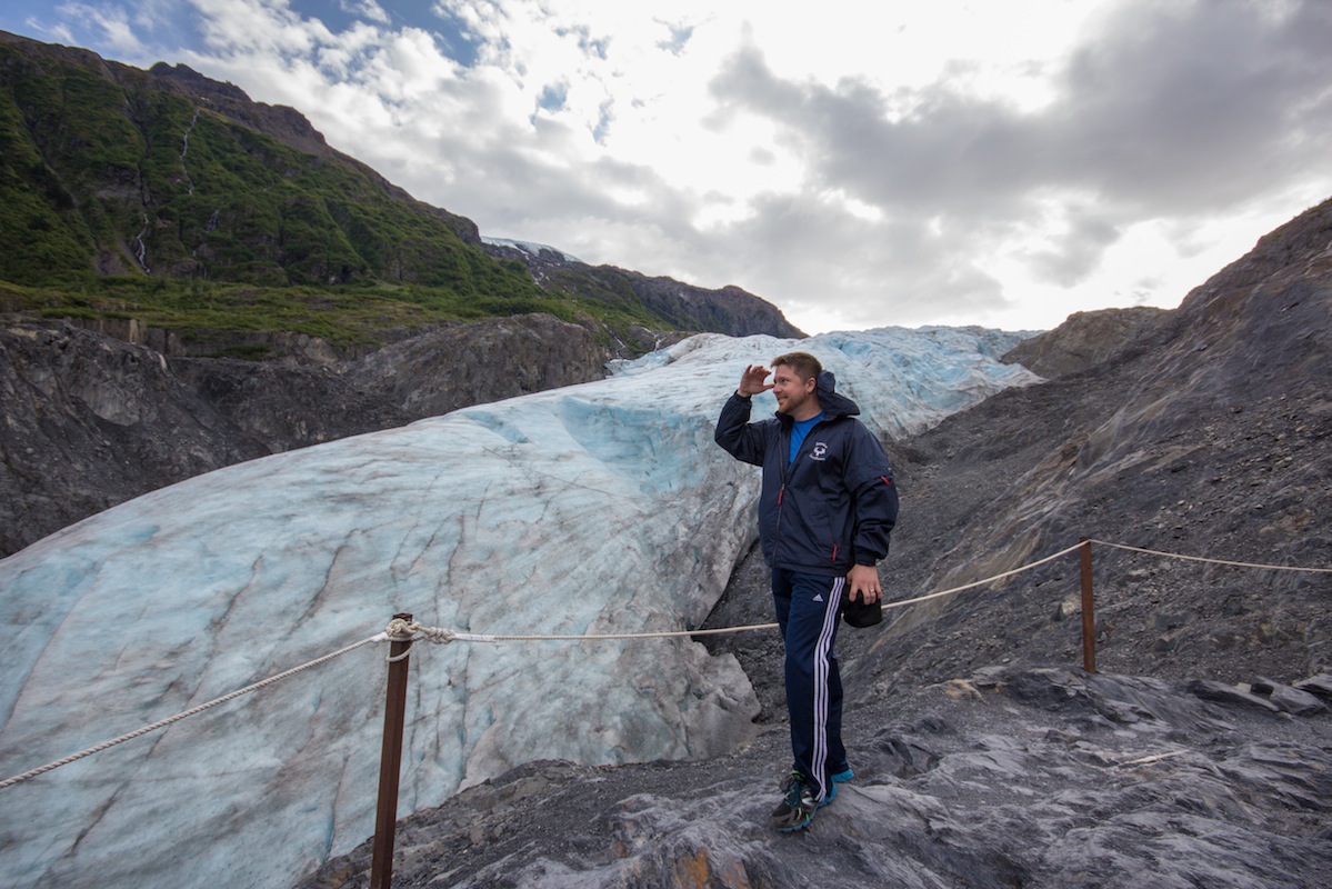 Exit Glacier Seward melting