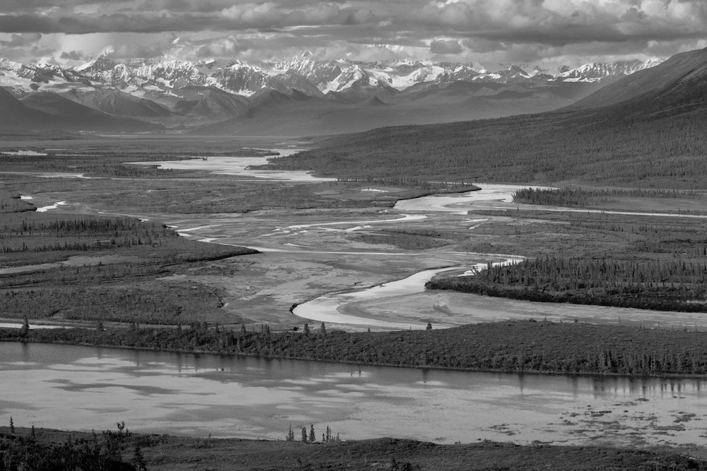 Alaska Range viewpoint Denali Highway