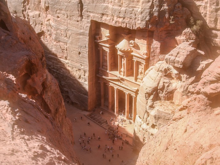 Petra from above
