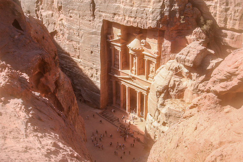 Petra from above