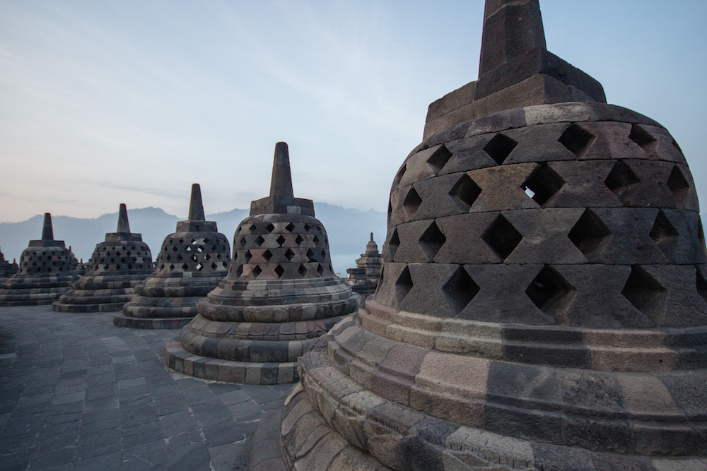 Borobudur Stupas