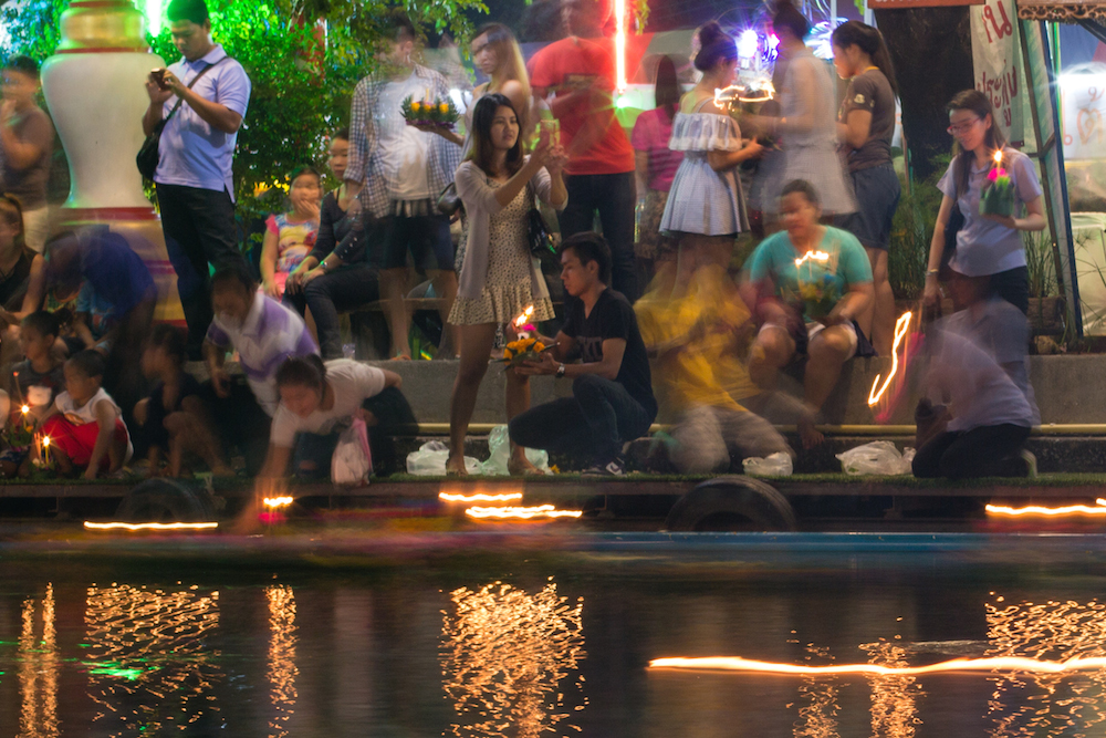 Loy Kratong in Min Buri