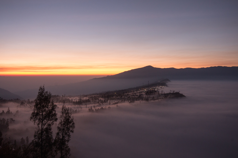 Cemoro Lewang at sunrise