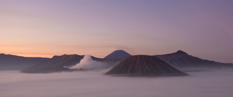 Mt. Bromo at sunrise