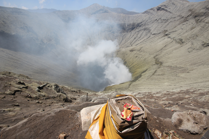 Offerings for Bromo