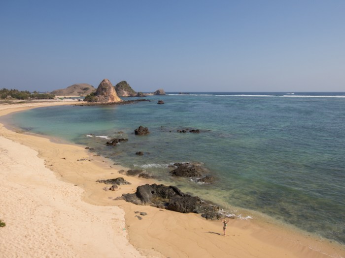 Deserted Beach by Kuta Lombok