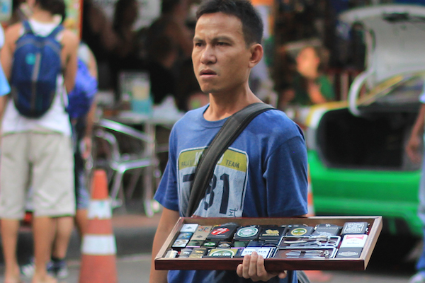 Street vendor on Khao San