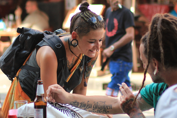 New tats on Khao San Road