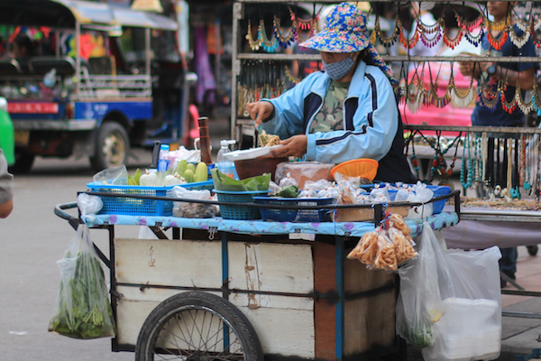Food stall on Khao san